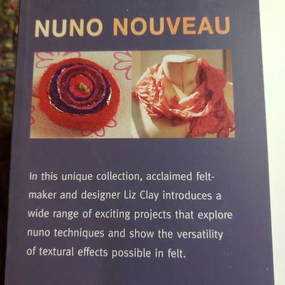 NUNO NOUVEAU Liz Clay book on Nuno Felting - Picture 12 of 13